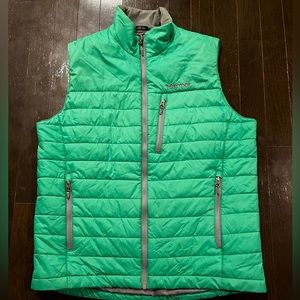 Marmot Puffer vest Large Green